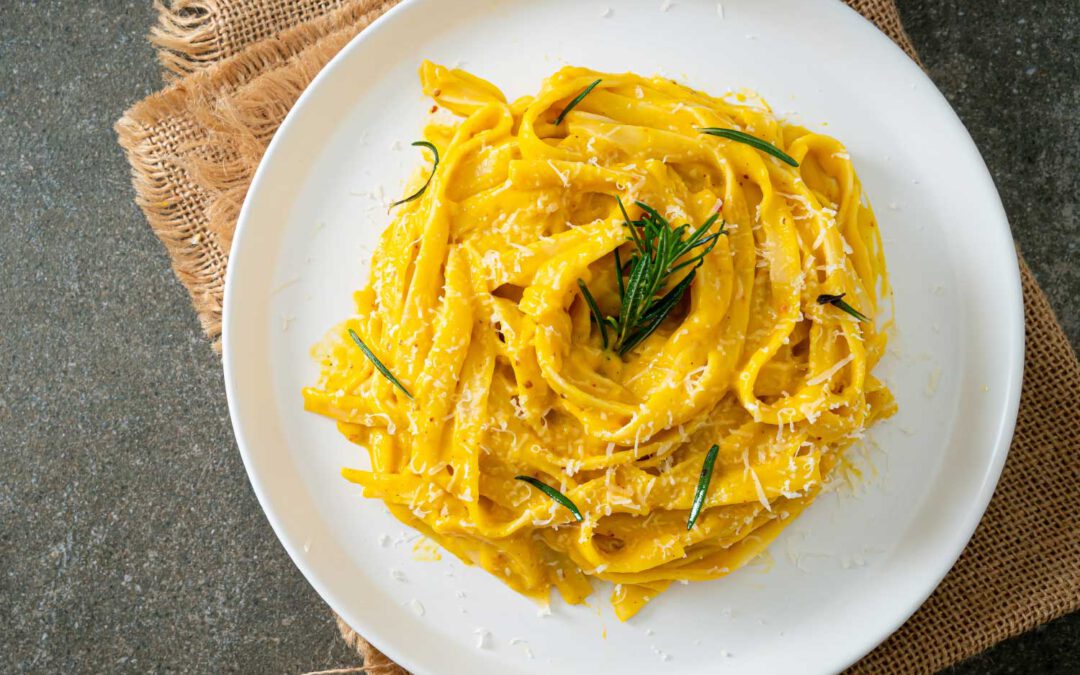 Cre­mi­ge Kür­bis&nbsp;Pasta
