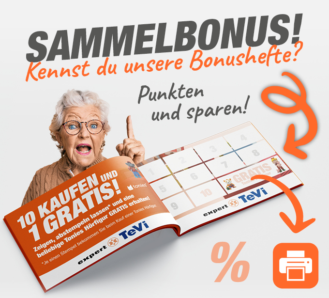 Hier Downloaden und Ausdrucken TeVi Bonuskarten
