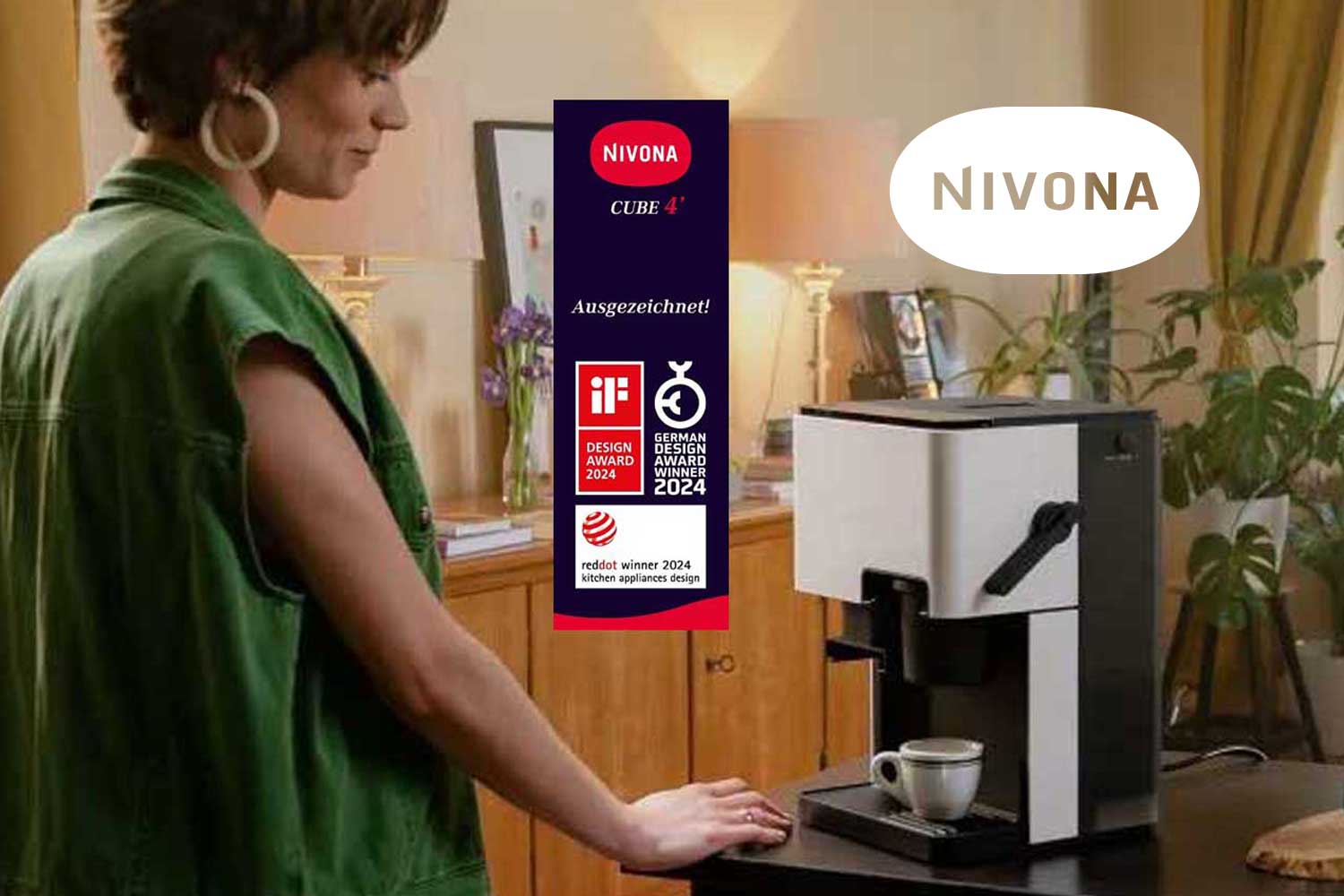 Nivona Cube4 Kaffeeautomat - Die neue Art der Kaffeezubereitung