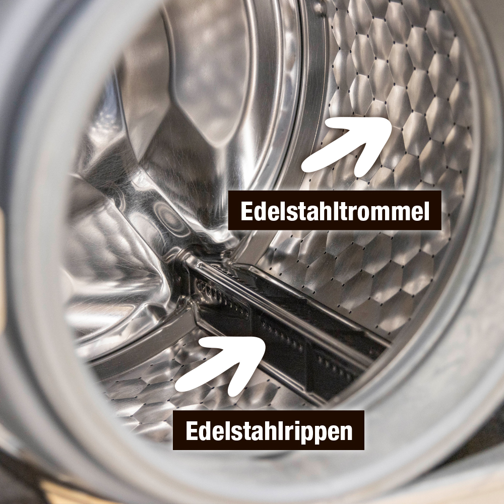 Edelstahltrommel_Pfeile_Miele_1000x1000 Miele Waschmaschine: Edelstahltrommel und Rippen