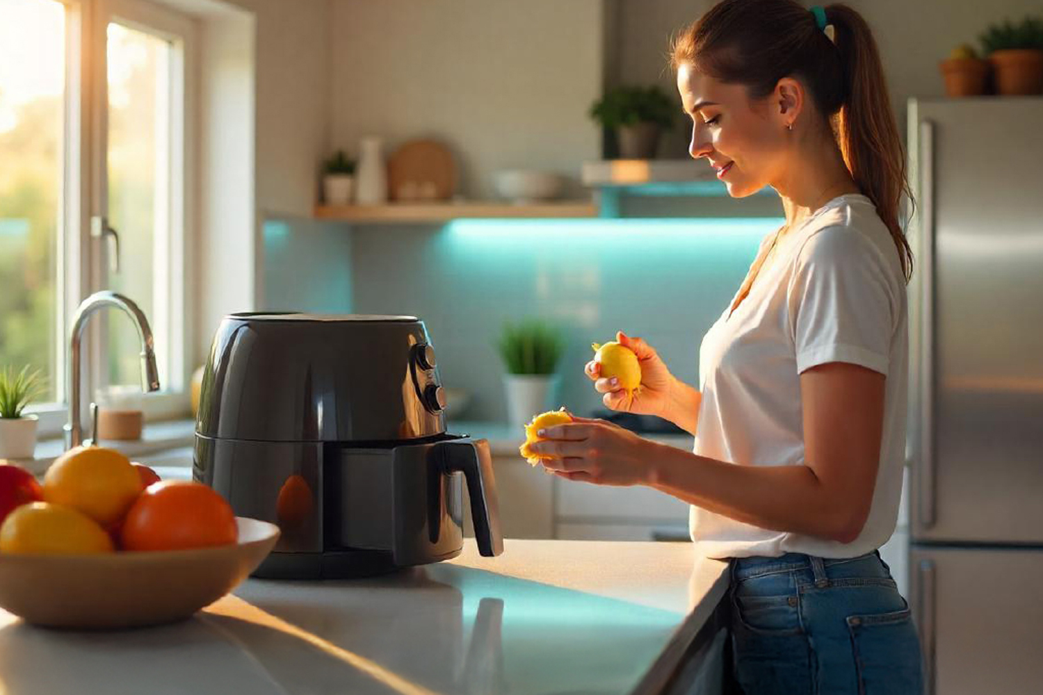 Airfryer richtig reinigen - Schritt-für-Schritt Anleitung für deine Heißluftfritteuse bei TeVi