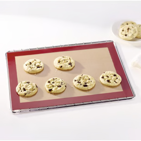 XAVAX Backmatte aus Silikon, eckig, 40 x 30 cm