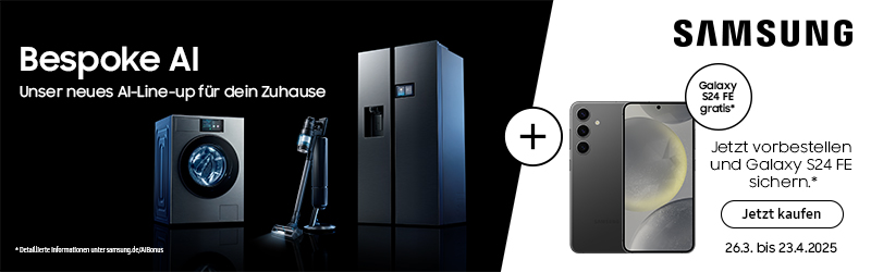 SEG_HA_One_Launch_Pre-Order_2025_Onlinebanner_800x250px Exklusive Samsung Bespoke AI PreOrder Aktion bei TeVi