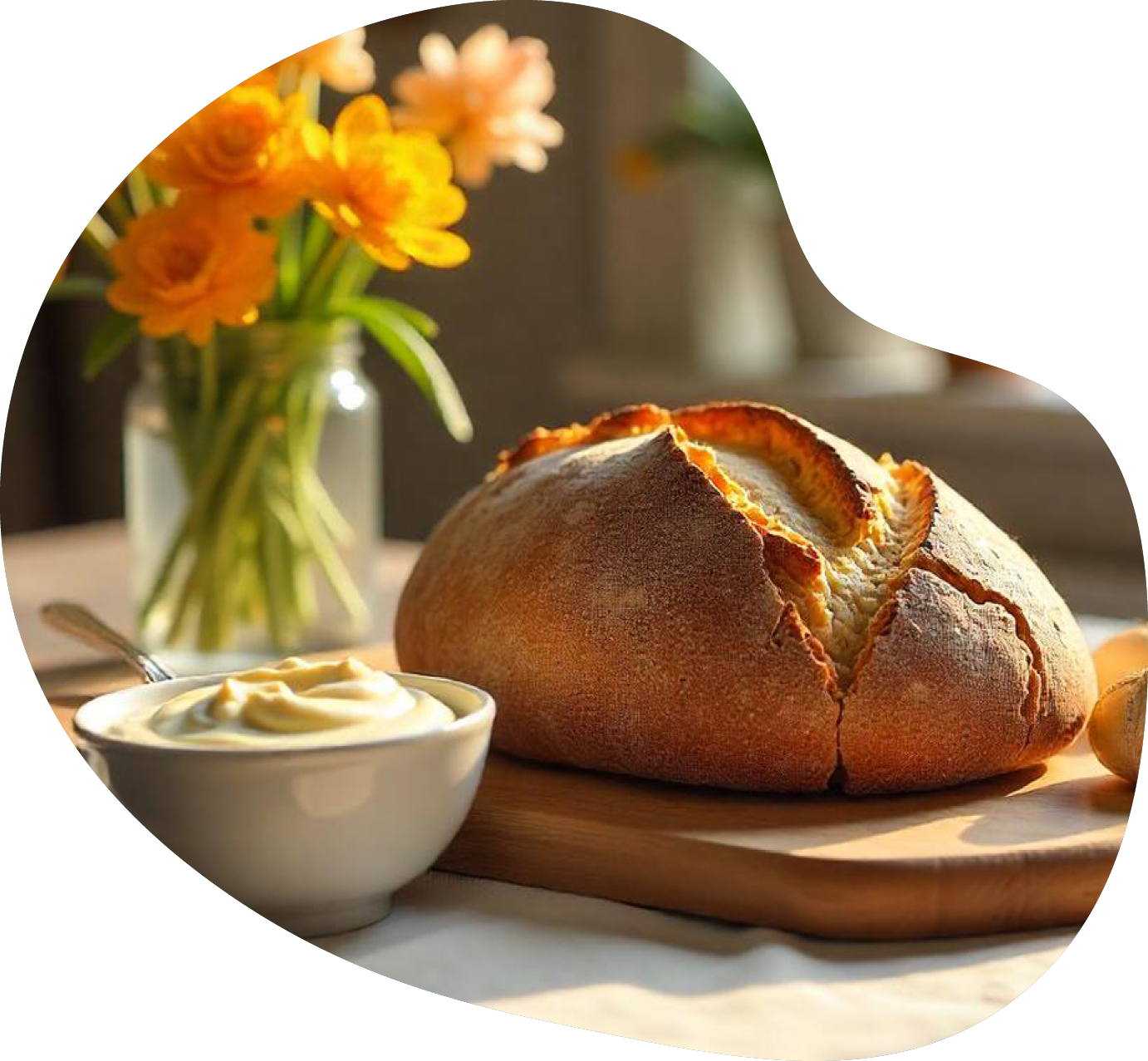 Dinkel-Roggen-Brot_selbstgebacken_Rezept_TeVi Selbstgebackenes Dinkel-Roggen-Brot - Rezept von TeVi für deinen perfekten Osterbrunch