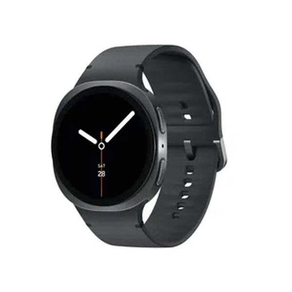 Samsung Galaxy Watch8, 44mm, Bluetooth, Graphite Smartwatch (Herzfrequenzmessung, Schrittzähler)