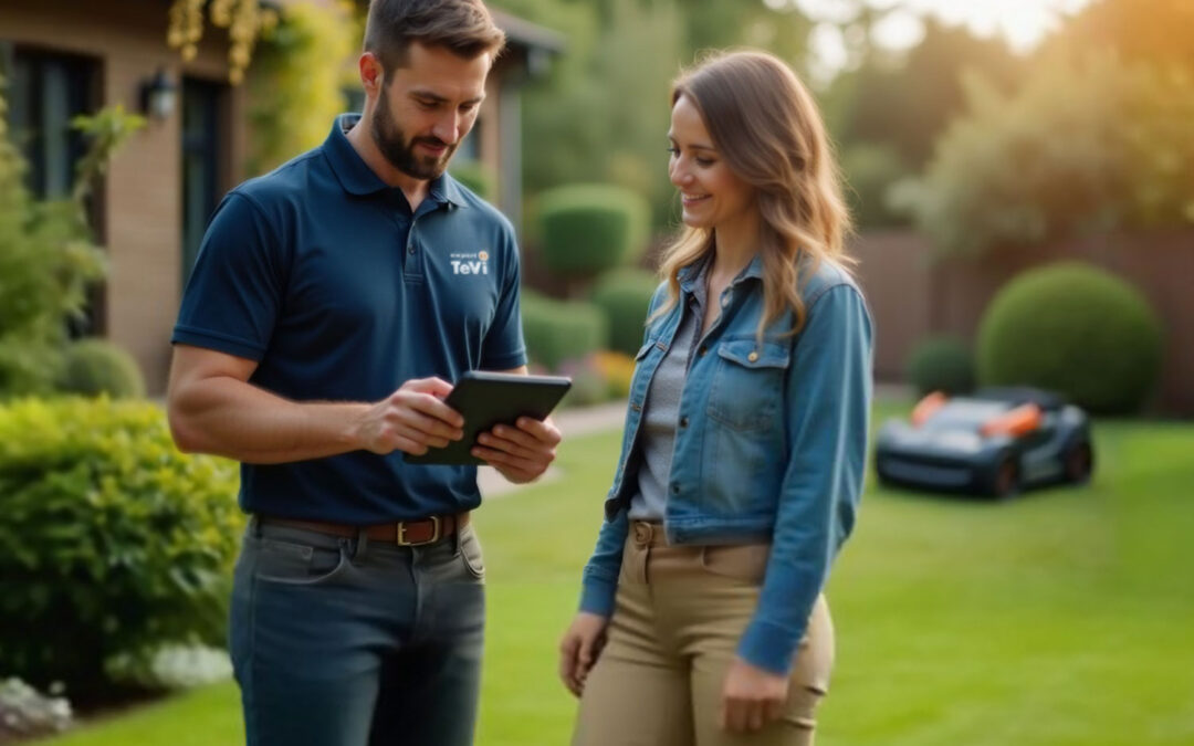 Ein­rich­tungs­ser­vice für Saug­ro­bo­ter und Mähroboter