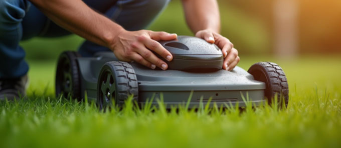 Maehroboter Mähroboter Rasenmäher Roboter bei expert TeVi kaufen - Rundum Sorglos Service