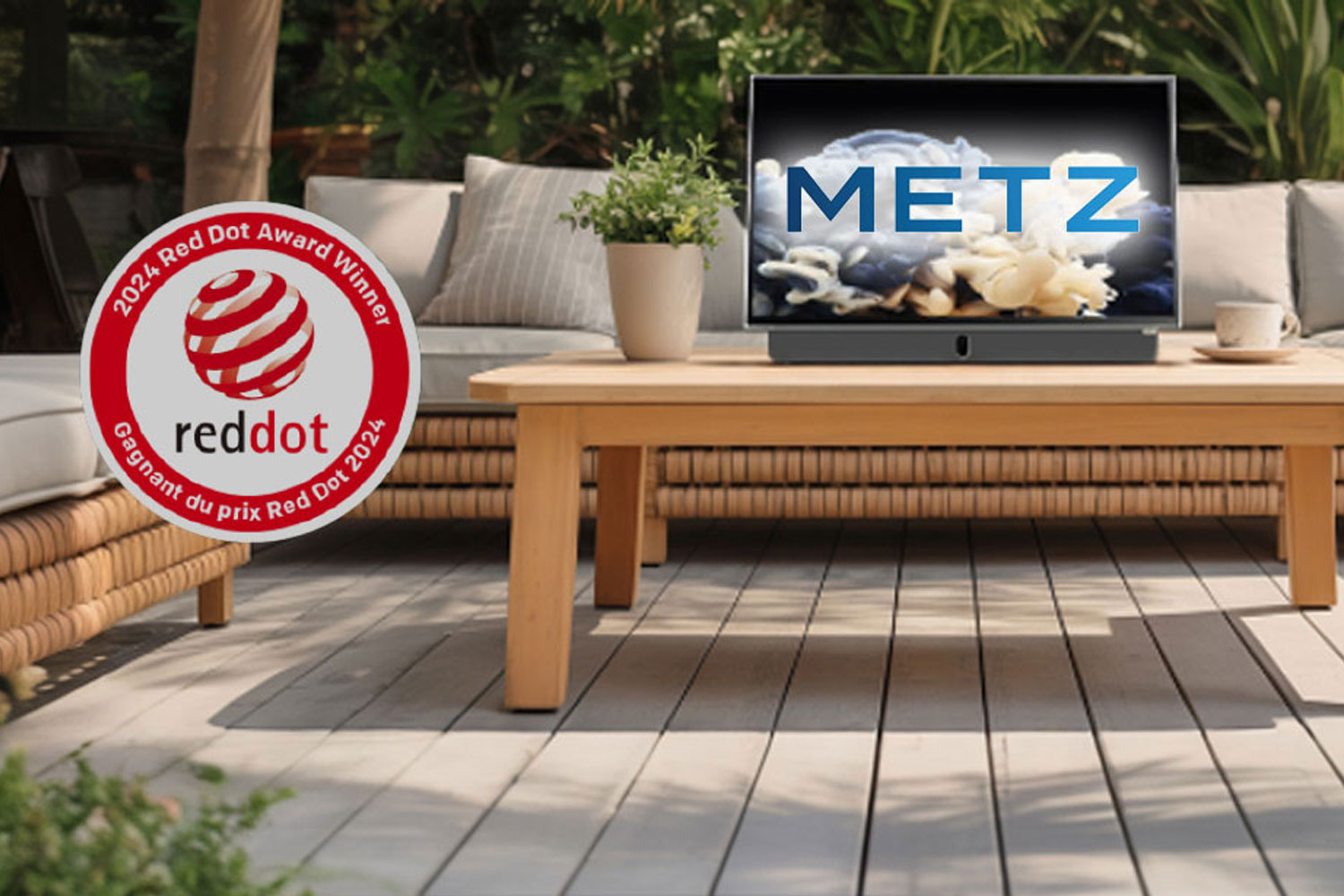METZ BLUE 24MPE7000Z – 24" Smart-TV mit Android TV