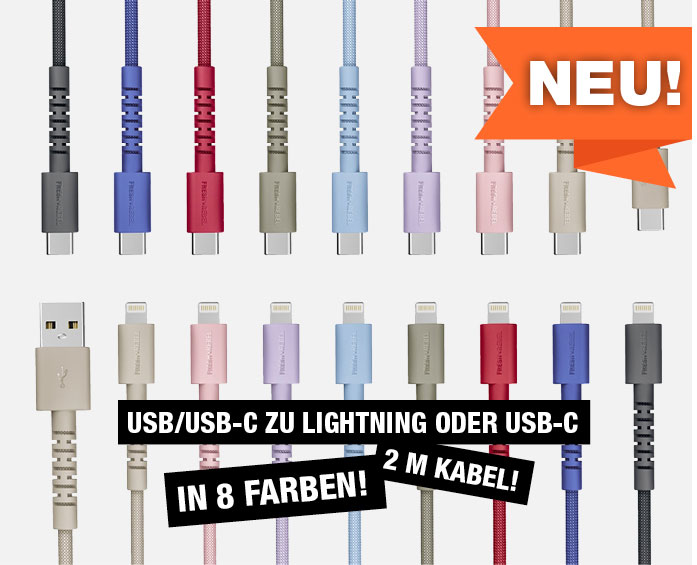 FreshnRebel_Powerbank_Kabel_MagSafe_Farben FreshnRebel Kabel Flexwave USB-C USB Lightning - Tipps im Alltag Zubehör zur Powerbank aus deinem expert TeVi Markt