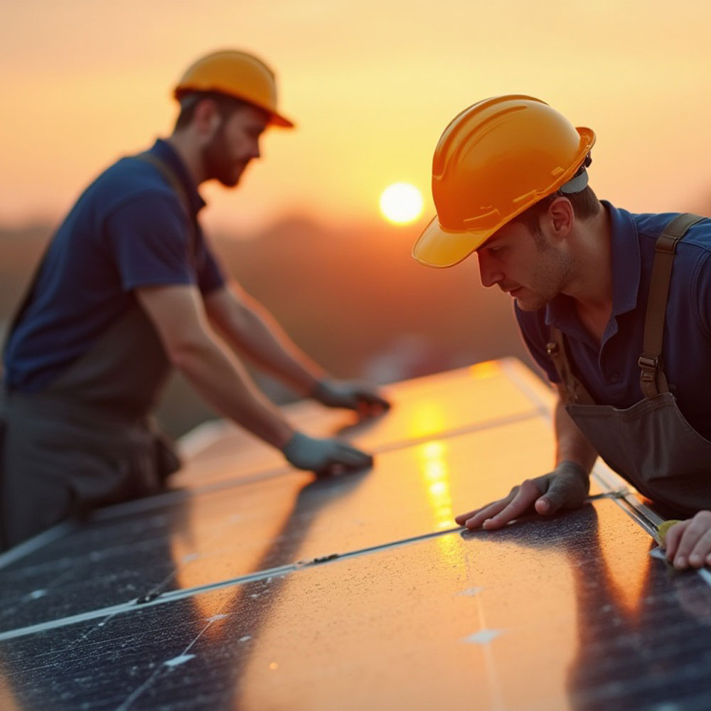 Wartung & Reinigung von Solaranlagen