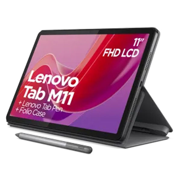 Lenovo Bundle Tab M11 WiFi 128GB Grau Tablet + Case + Eingabestift (11 Zoll)
