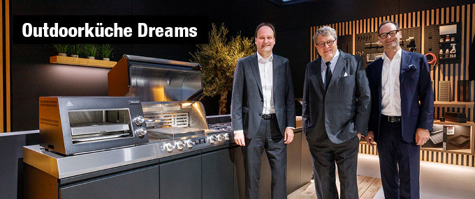IFA_2025_Miele_Outdoorkueche Miele bei der IFA 2025 mit ihrer Outdoorküche Dreams © Miele