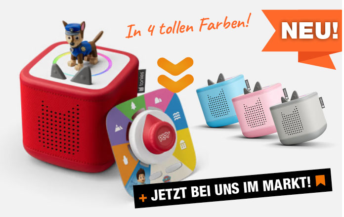 Toniebox2_Vergleich Toniebox 2 - in 4 tollen Farben! Jetzt bei uns im expert TeVi Markt