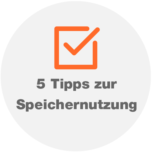 5 Tipps zur Solarspeichernutzung