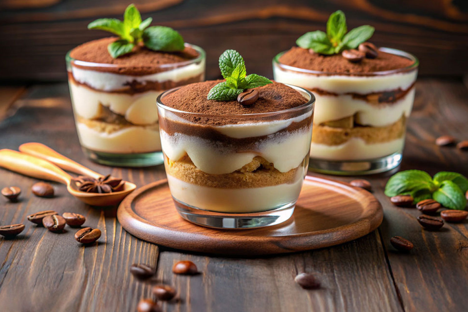 Tiramisu im Glas ohne Ei - Blitzrezept aus dem Kaffeeautomat in unter 10 Min. von expert TeVi