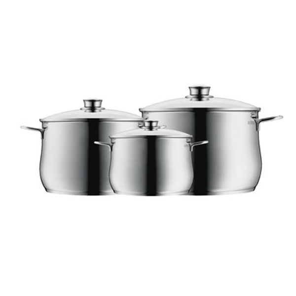 WMF Diadem Plus Topf-Set 3-tlg Kochgeschirrset