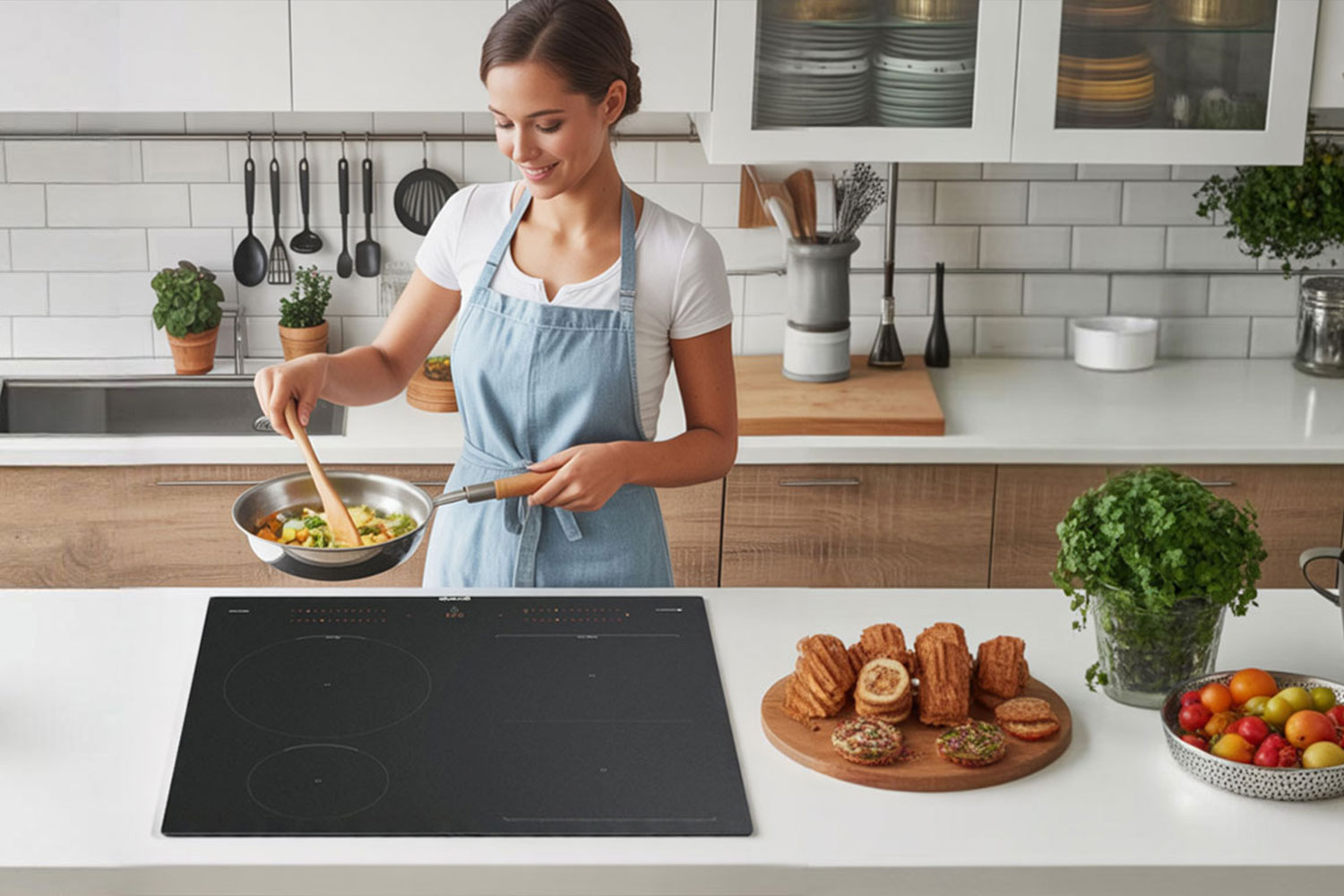 Gorenje G800 GI6433SRWF Induktionskochfeld mit InfiniteMatt im Test bei TeVi