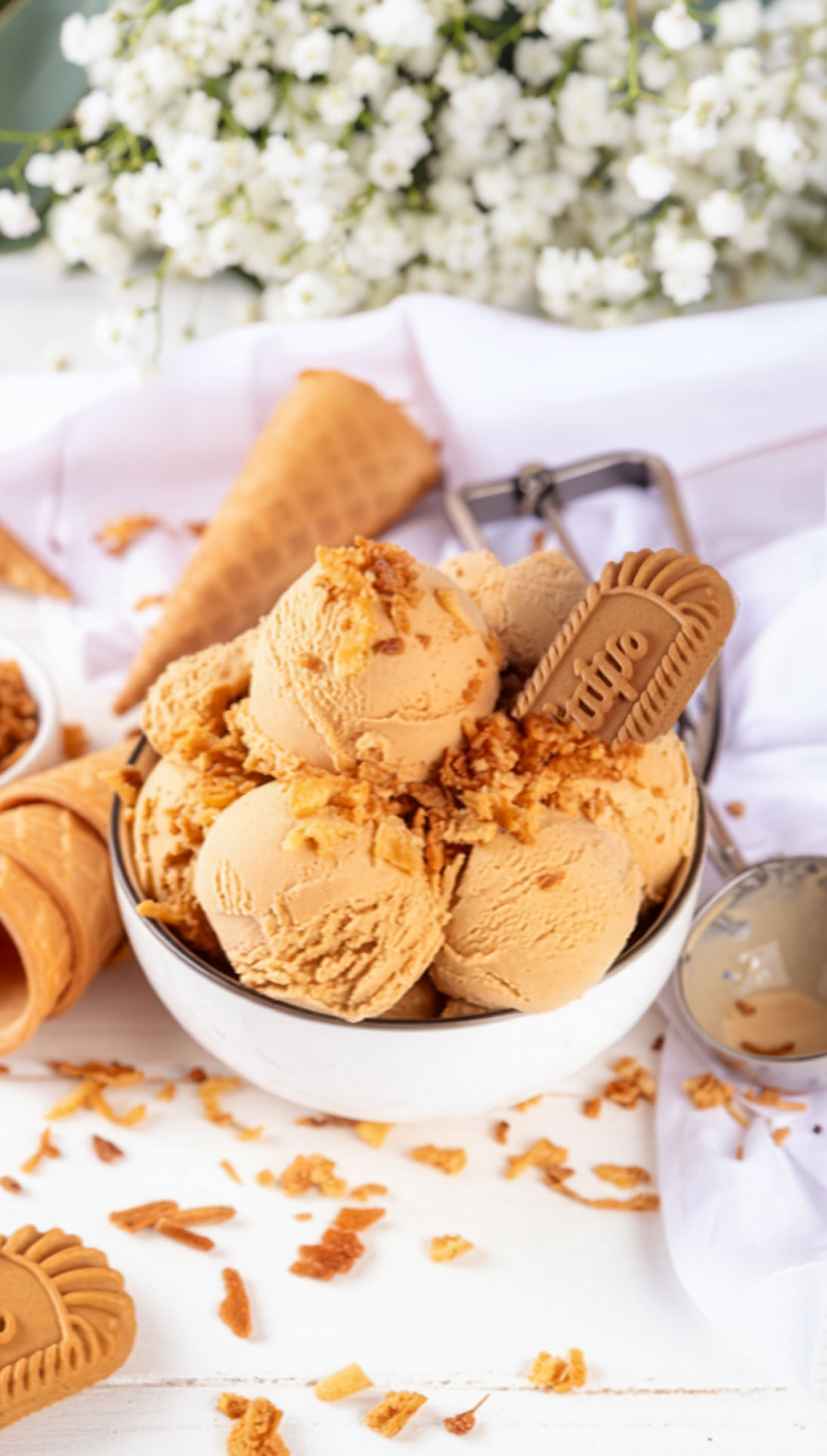 Lotus Biscoff Eis aus der Ninja Creami Rezept von TeVi