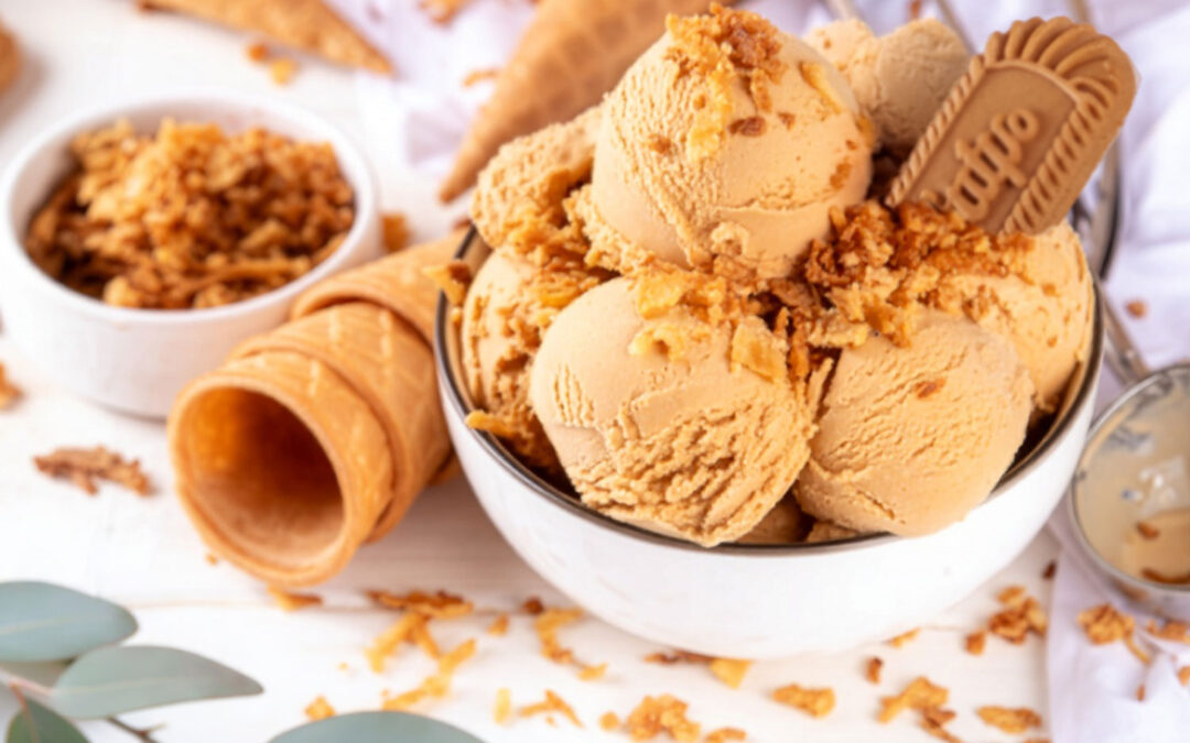Lotus Bis­coff Eis mit der Nin­ja Creami